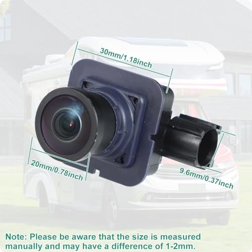 Image of 670104387 Rear View Backup Camera Fit for Maserati Ghibli 3.0L 2017-2021, GreenYi Parking Assist Cam Replaces OE Number 670039122