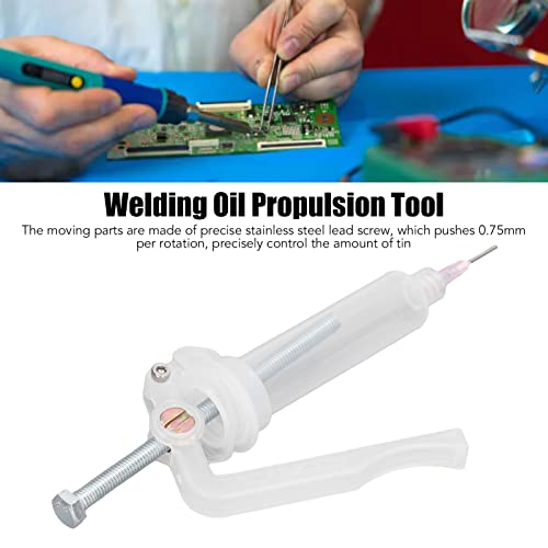 Image of Solder Paste Glue Extruder Welding Oil Propulsion Tool, High Strength Welding Oil Booster Screw Solder Paste Glue Gun(Solder Paste Glue Extruder)