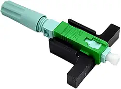 Kit 100 pçs - Conector Fibra Óptica De Campo Sc/apc - Rosca