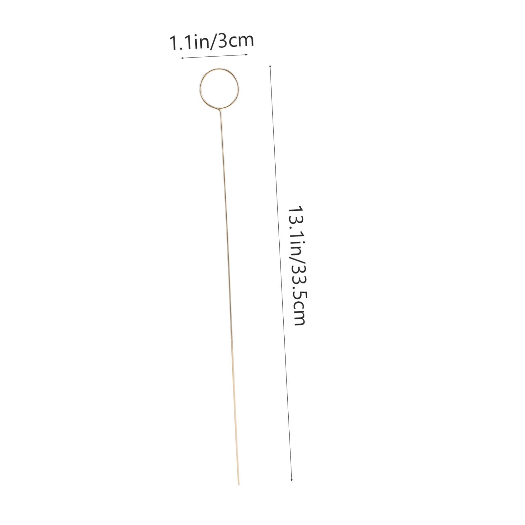 ARTIBETTER 60Pcs Iron Wire Round Place Card Holders for Centerpieces Elegant Photo Clips for Weddings Table Displays and Floral Arrangements