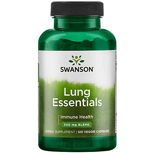 Swanson Lung Essentials 120 Veg Capsules