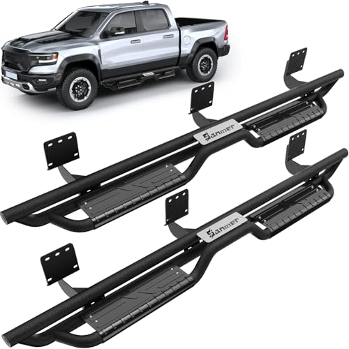 Estribos laterales de acero para Dodge Ram 1500