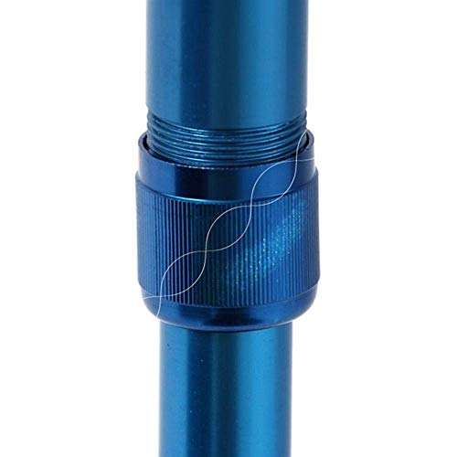 Béquilles de mobilité bleues avec base sécurisée pour handicapés - 7