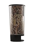 Mossy Oak Spit Bud Portable Spittoon Bottle, Cupholder Friendly, Spill Resistant, Built In Can Opener And Holder, Shadow Grass