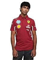 PUMA Scuderia Ferrari F1 2025 Team Polo - Rot - Größe: M