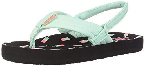Reef Girls' Little AHI Sandal, Popsicle, 6-7 Medium US Big Kid