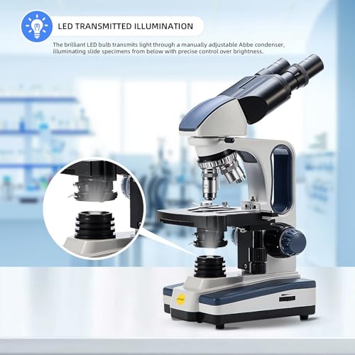 Microscope binoculaire Swift SW350B pour adultes et étudiants en sciences - 5