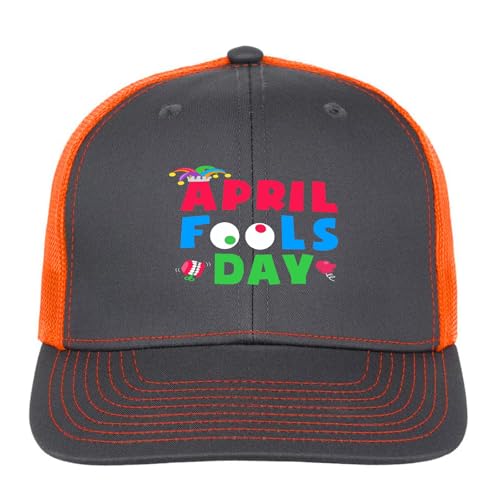 Funny April Fool's Day April 1st Joke Pranks Kids BoysCool Hats for Men Outdoor Hat for Women's Breathable Cap