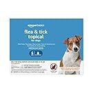 Amazon Basics Flea and Tick Topical Treatment for Medium Dogs (23-44 Pounds), 6 Count (Previously Solimo)