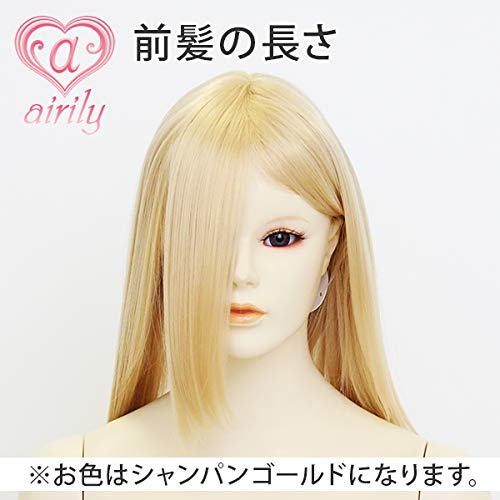 キューティフルウィッグ　シャンパンゴールド Amazon.co.jp: airily(エアリー) アルティメットロング シャンパン