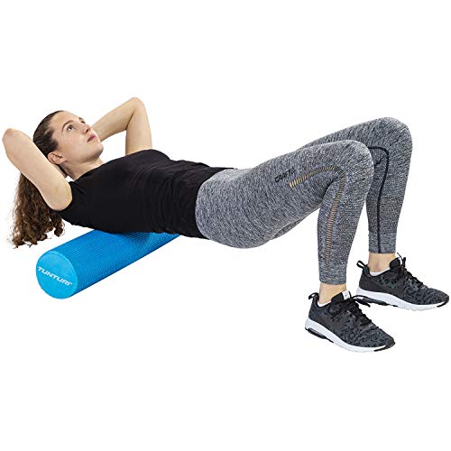 Tunturi Unisex's Yoga Massage Schuim Roller-Blauw, 90 cm - Image 3