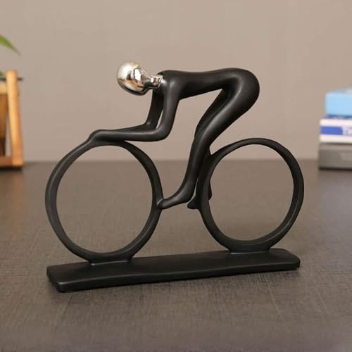 Statue cycliste créative petites figures déco voiture maison bureau - 2