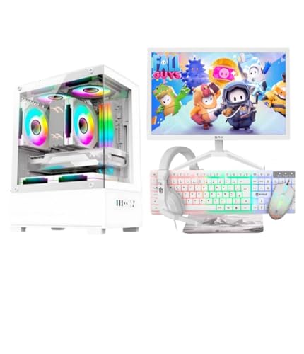 PC Gamer Completo Branco - Intel Core i5, 16GB RAM, SSD 240GB, Mo...