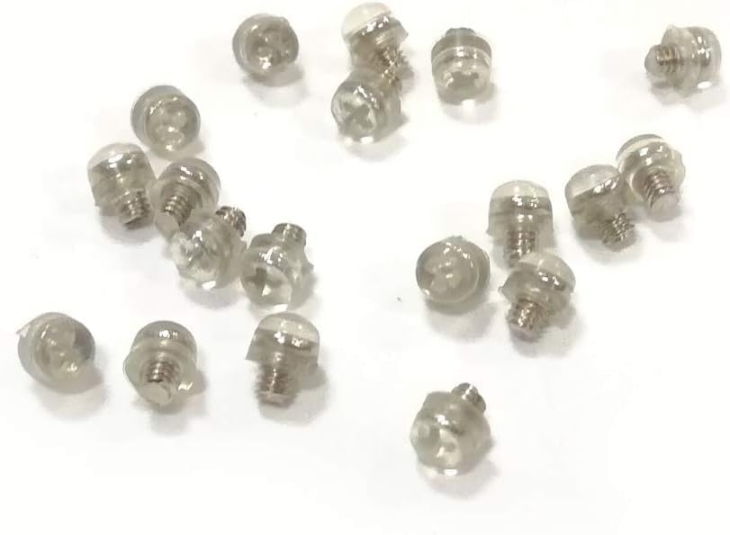 10Pcs Silver Hair Scissors Rubber Silencer Rubber Muffler Hair Scissor Silencer Accessories, Styling Tools Barber Salon Replacement 3mm Shears Hair