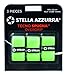 Stella Azzurra Tecno Spugna, Overgrip Unisex Adulto, Verde Menta, Taglia Unica