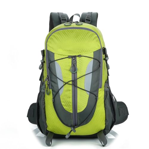VHGHHVEJ Outdoor Backpack 40l Waterproof Light Hiking Camping Mountaineering Ski For Men And Women-green-29 * 18 * 50cm