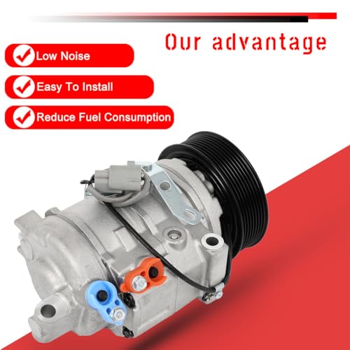 Image of cciyu Air Conditioning Compressor for Toyota for Sequoia 4.7L 2008 2009