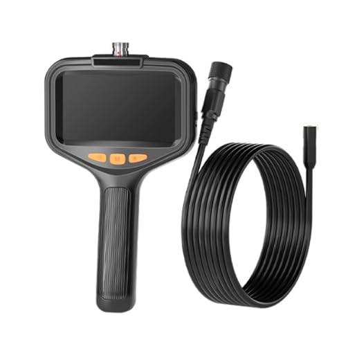 HYZHANHONG 20M, Handheld Endoscope Camera 4.3-Inch Screen 2-50M Hard Wired 1080P 8MM Front Lens Tube Inspection Endoscope Used for Inspection Cameras in Pipeline Vehicles
