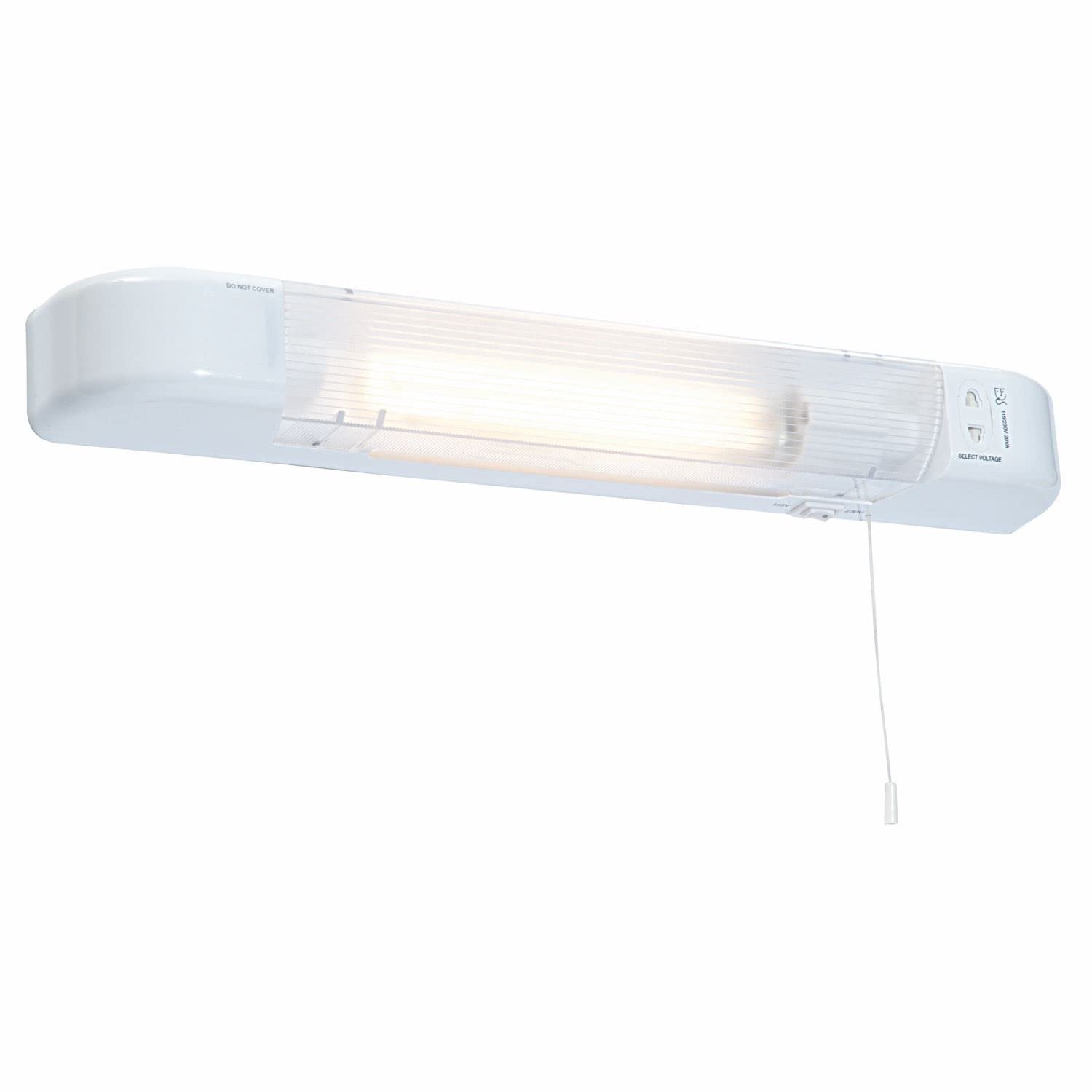 Bathroom White Shaver Light Wall Mounted Bathroom Light Shaver Toothbrush Socket 60W Pull Cord Dual Voltage