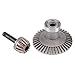 Dilwe RC Bevel Gear, Heavy Duty Alloy Gear Set 13T 38T for Wraith SCX10 D90 Front Rear AxleModel car Accessories