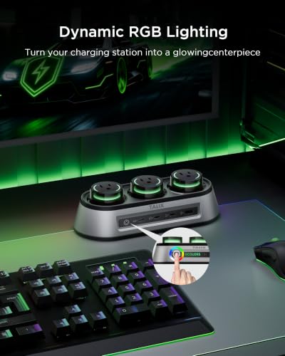 150W Talix 7-in-1 GaN Desktop Charging Station w/ 3 AC Outlets & 4 USB Ports - image 5