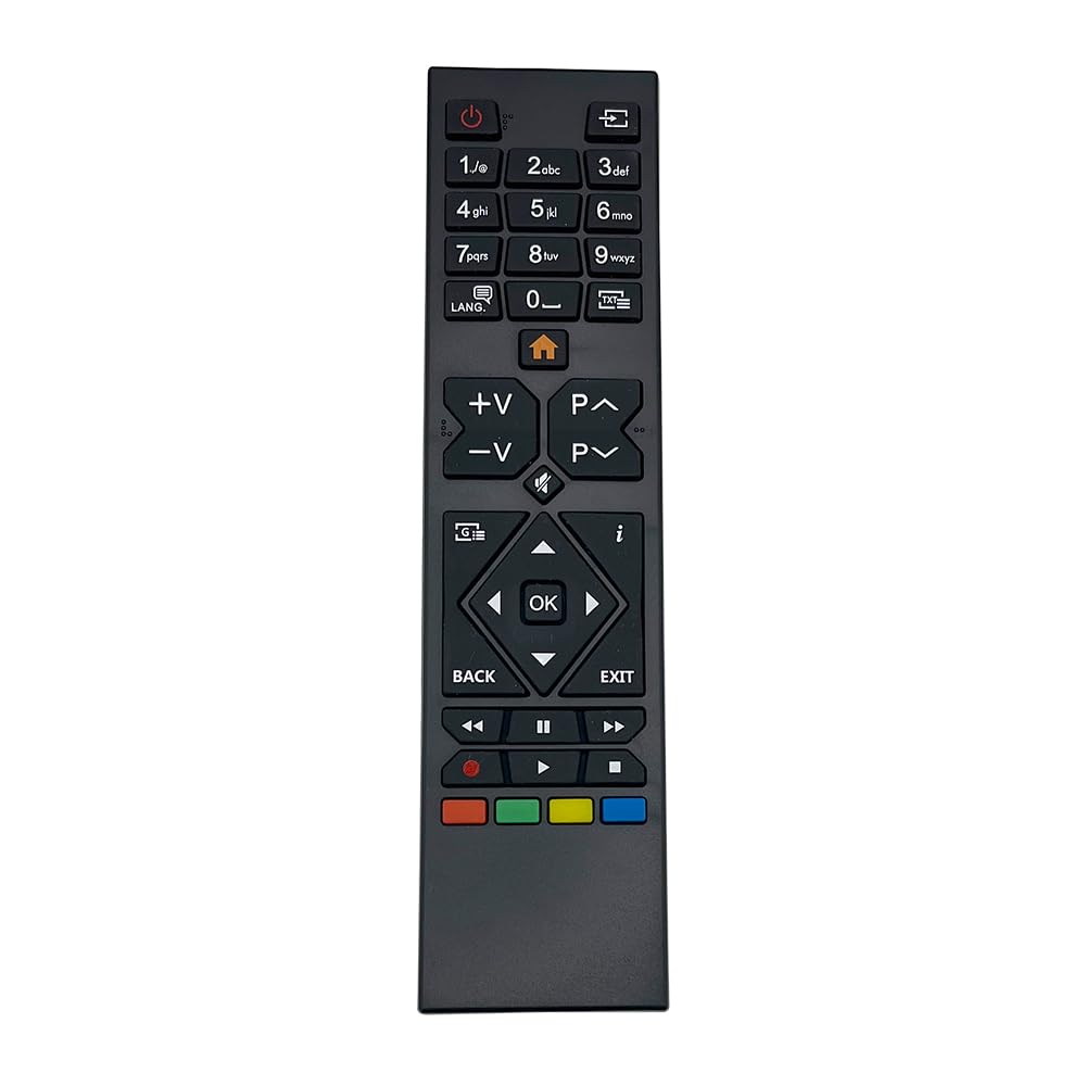 IOOIQQ Télécommande Pour Téléviseur High One HI5501UHD, HI5501UHD-VE Pour TV Horizon 24HL6100H/B, 32HL6100H/B, 32HL6300H/B, 32HL6300H/B, 32HL6300H/B, 32HL6501UHD-VE 300F/B ,32HL6301H