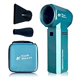 【ながら洗車】ウォッシュブロワー『手のひらサイズの暴風をあなたへ』小型ブロワー 静音モデル 洗車ブロワー 車用 高圧エアブロワー バッテリー式 充電式ブロアー 風が拭く時代へ 無接触洗車 風圧ドライ 吸気メッシュ設計 安全 軽量 アルミ合金製 本体