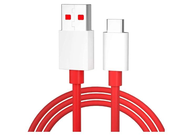 AVAXON 100W SuperVOOC Fast Charging USB Type C Red Cable Compatible with oneplus 11/11R/10T/10 Pro/10R/9/9 RT/9R/Nord/Ce Lite 5G/Ce2/Ce3/Nord 3/2T Series, USB Type-C – Red Cable (B0CQXVZQ39) Amazon Price History, Amazon Price Tracker