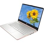 HP AI-Powered 14" HD Laptop with Microsoft Office and 1TB Cloud Storage Included for 1-Year| 16GB RAM|128GB SSD & 128GB Portable SSD| Intel 4-Core CPU| Webcam| Ultra Light|Win 11| RK Bundle| Rose Gold - Image 3