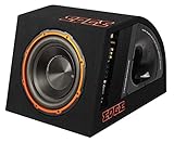 No one will mess with the super tough featherweight Edge EDB10A V2 Subwoofer with delivers powerful bass in a compact design. Edge 10" subwoofer, 72100 amp loaded into the enclosure 750 watts peak power, 250 watts RMS. Ported subwoofer enclosure deli...
