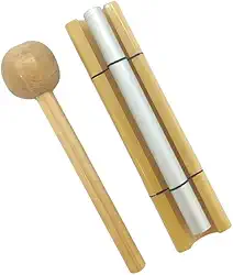 Master Chi Sino Pin de Mesa P 10cm - Madeira e Alumínio - Dia das Mães