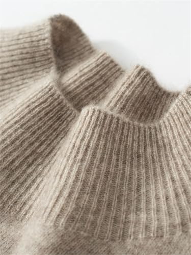 Men's Pullover Sweaters Long Sleeve Casual Loose Warm Soft Knit Sweater Tops3