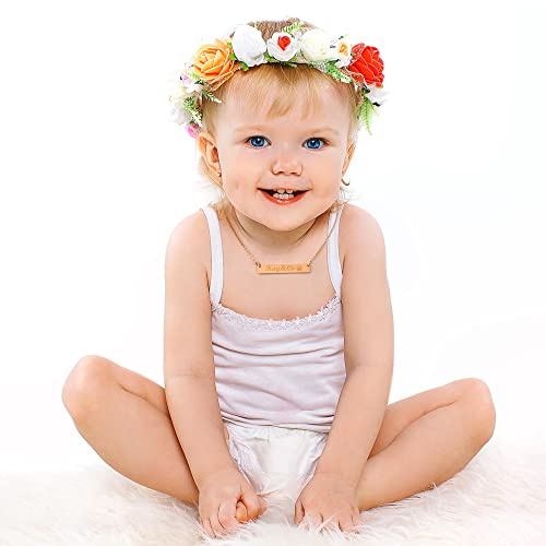 Tina & Co Baby Necklace, Baby Necklace for Infant Girls for Kids Child Boys Girls4