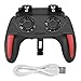 Byged Controladores de Juegos móviles, Agarre para Juegos, Ventiladores de refrigeración Dobles portátiles, Gamepad, batería incorporada para teléfonos Inteligentes de 4.7-6.5 Pulgadas(5000mAh)