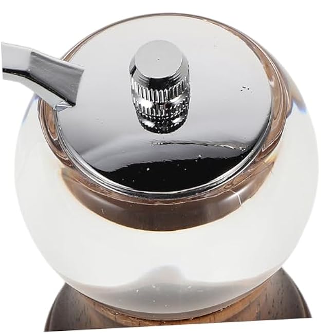 BESPORTBLE Manual Pepper Grinder with Crank Handle Portable Kitchen Tool for Spices Beans and Grains Lightweight and Easy to Clean for Bbq and Outdoor Camping Use