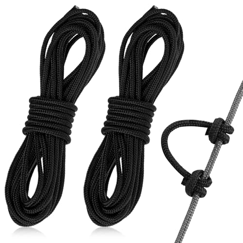 Archery D Loop Rope, 10 Feet D Loop Rope Buckle Bow D-Loop...