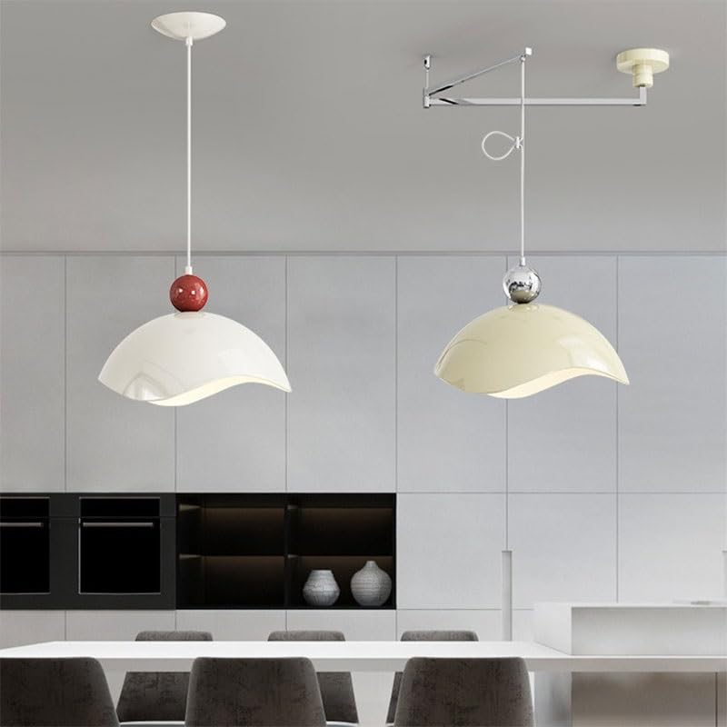 Lustre de salle à manger en fer et design de bascule créative - 5