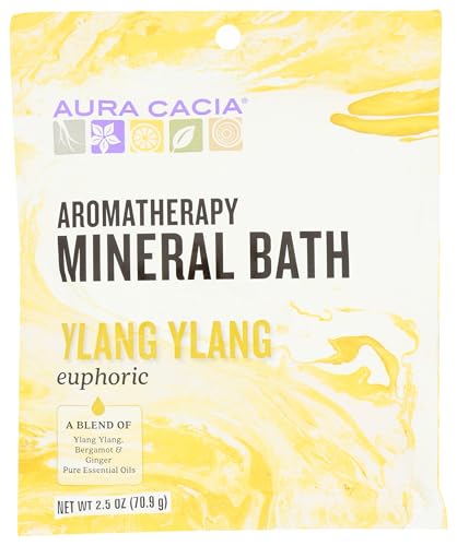 Aura Cacia Euphoria Mineral Bath 71 g (Pack of 6)