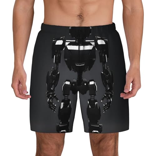 Short de bain pour homme avec doublure de compression idéal pour la plage et le volley