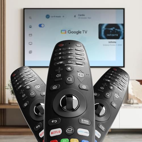 Image of ZdalaMit Voice Magic Remote AKB75855501 for LG Smart TV Magic Remote Replacement AN-MR20GA MR19BA MR18BA MR650A, with Pointer Function /Hotkeys Such as Netflix /Prime Video /Movie