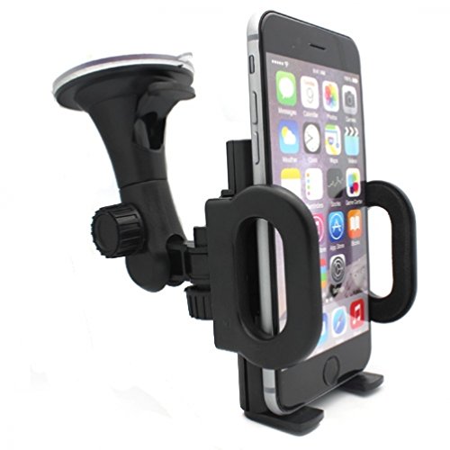 Car Mount Windshield Window Phone Holder Dock Universal For Us Cellular Motorola Moto G (3Rd Gen) - Us Cellular Motorola Moto X - Us Cellular Motorola Moto X (2Nd Generation) #TOP13