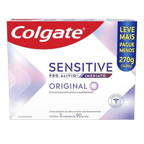Colgate Creme Dental para Sensibilidade Sensitive Pro Alívio Imed...