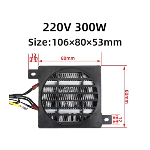 Calefactor Eléctrico PTC 300W 220V miniatura 6