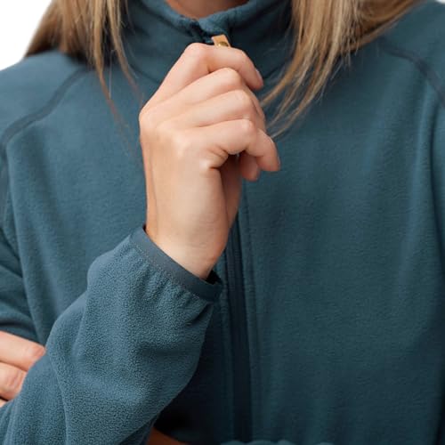 Fjällräven Damen Övik Lite Fleece Jacke, Black, L