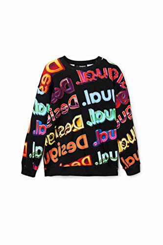 Desigual Little Boy's 3D Logo Sweatshirt4