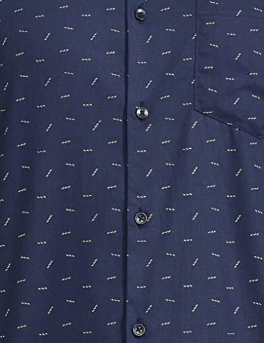 Image of Diverse Men's Cotton Printed Full Sleeve Regular Formal Shirt