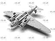 ICM 1:48 - Ki-21-Ib Sally Japanischer schwerer Bomber, schwarz