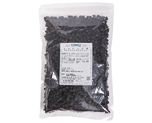 Amazon.co.jp: トッピング用 ブラックココアビスケット / 300g 富澤