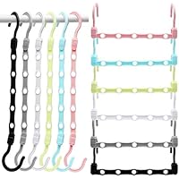 12-Pack MSHALADE Space Saving Hangers