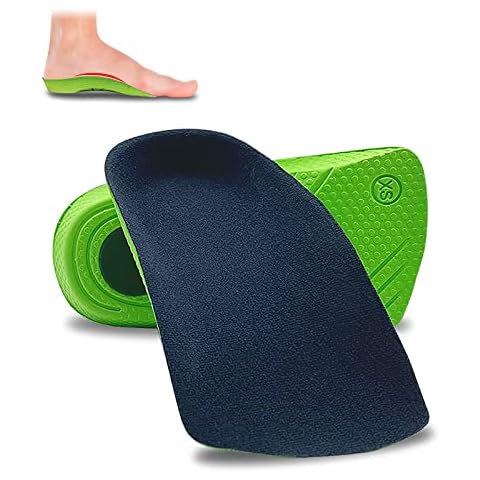 3/4 High Arch Support Insoles for Woman and Man, Orthotic Inserts for Flat Feet Plantar Fasciitis Relief Overpronation, Shoes Insoles for Men Women Running Cover